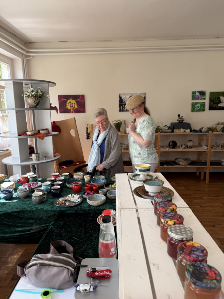2026 Kunst Offen Gemeinde Siggelkow Blick in den Ausstellungsraum